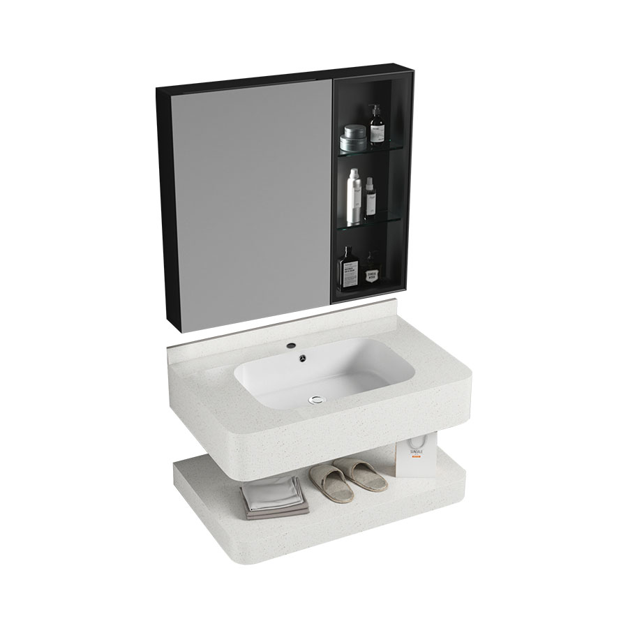 Combo Phòng Tắm Hiện Đại Tủ Lavabo Moriss